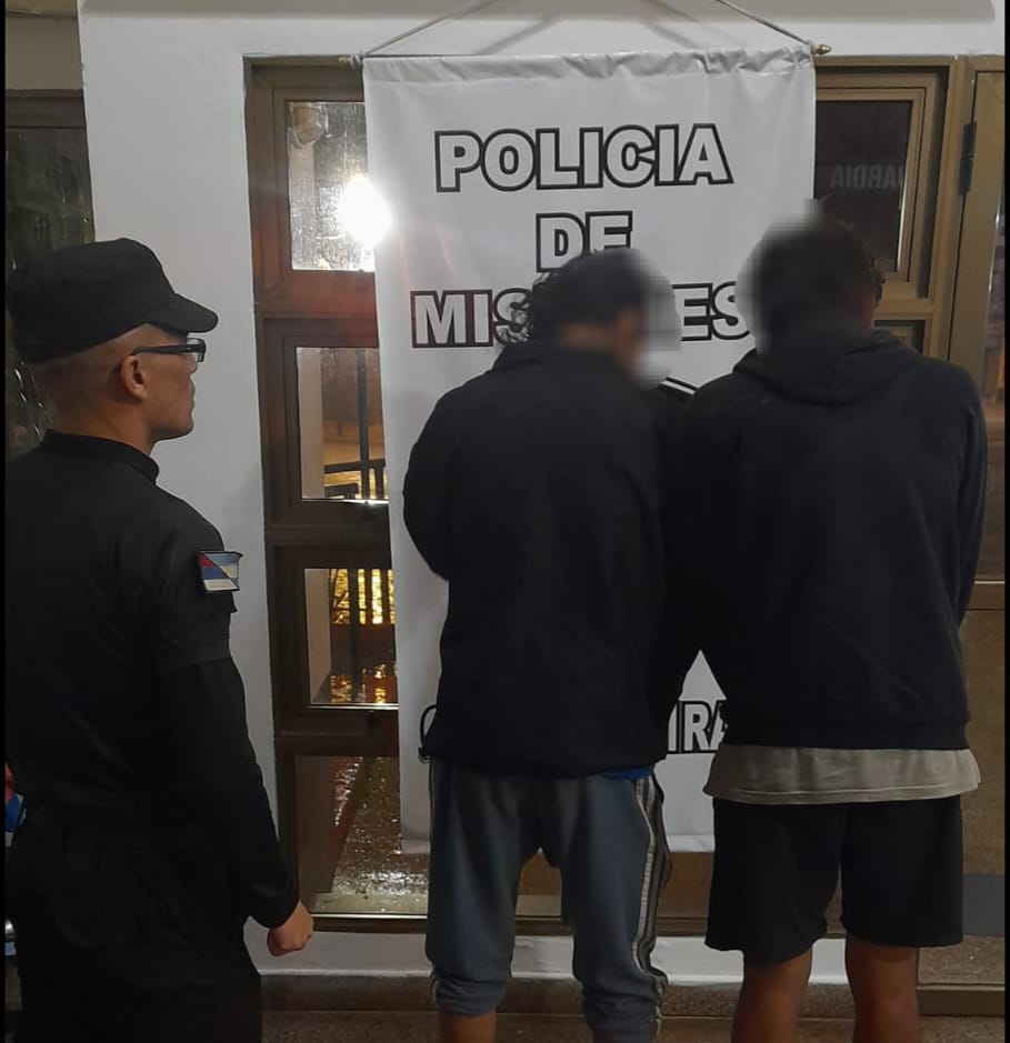 Posadas: pidieron refugio por la lluvia, robaron en un comercio y fueron detenidos